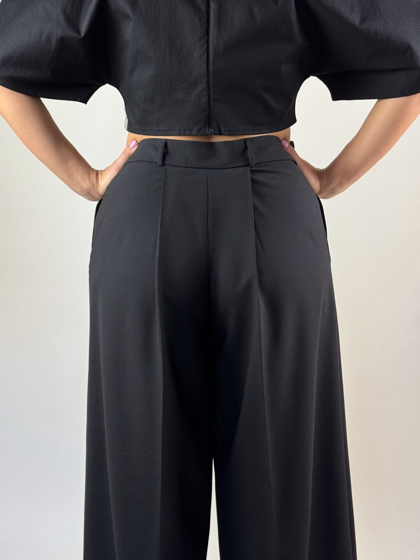 Wool Palazzo trousers